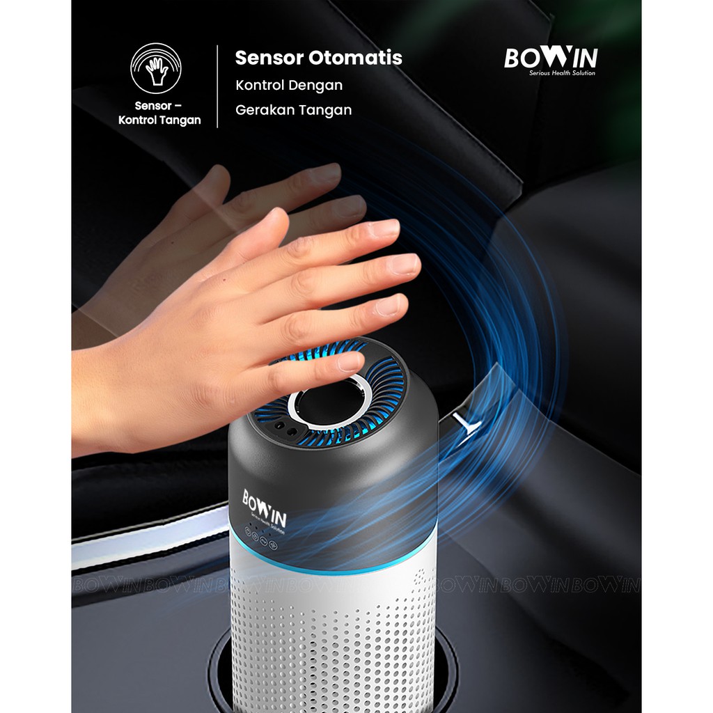 Jual Bowin Air Purifier Oxy Fresh Smart Mini HEPA13 ANION Carbon