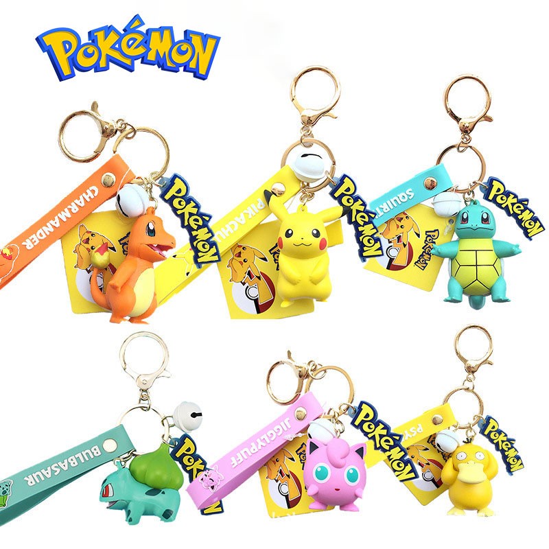 Jual Pokemon Key Chain Gantungan Kunci Original Licensed Gantungan