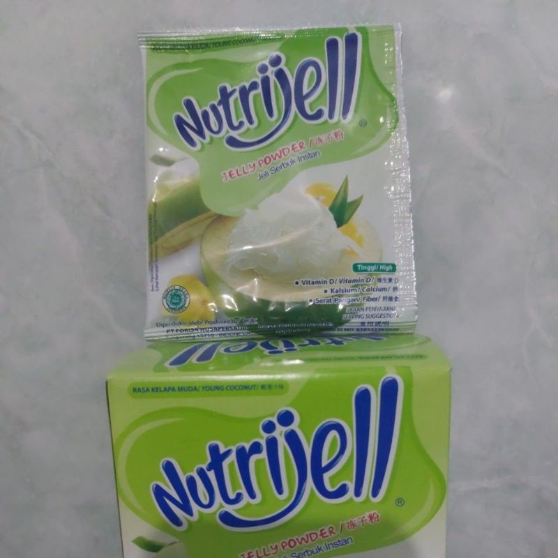 Jual Nutrijell Jeli Powder Kelapa Muda G Shopee Indonesia