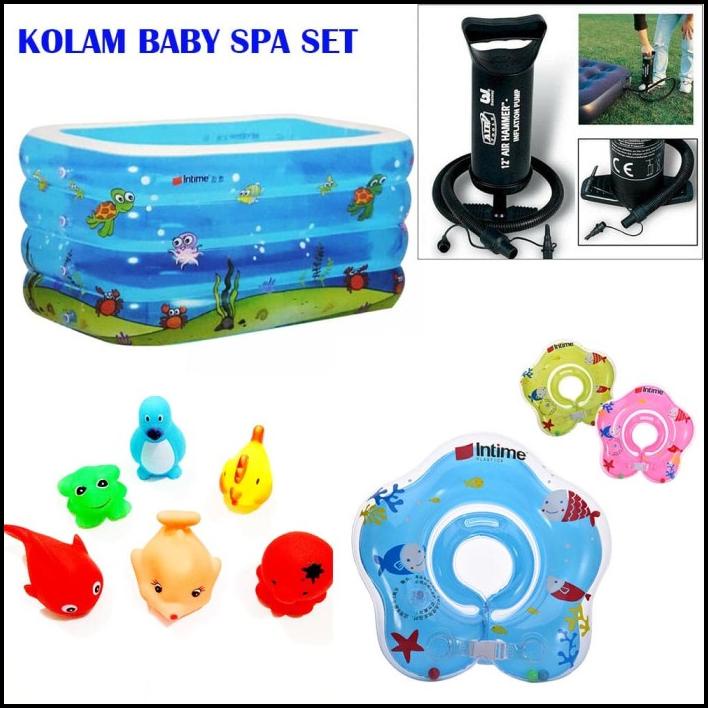 Jual Set Kolam Renang Baby Spa Intime Y213A Original Fish Kolam