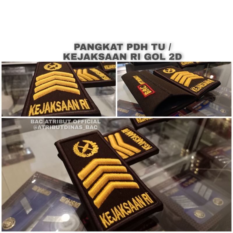 Jual Pangkat PDH KEJAKSAAN RI TU Golongan 2d Shopee Indonesia