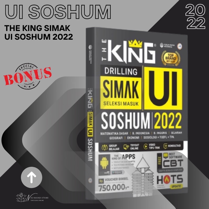 Jual The King Drilling Um Ui Soshum Buku Ujian Masuk Ui