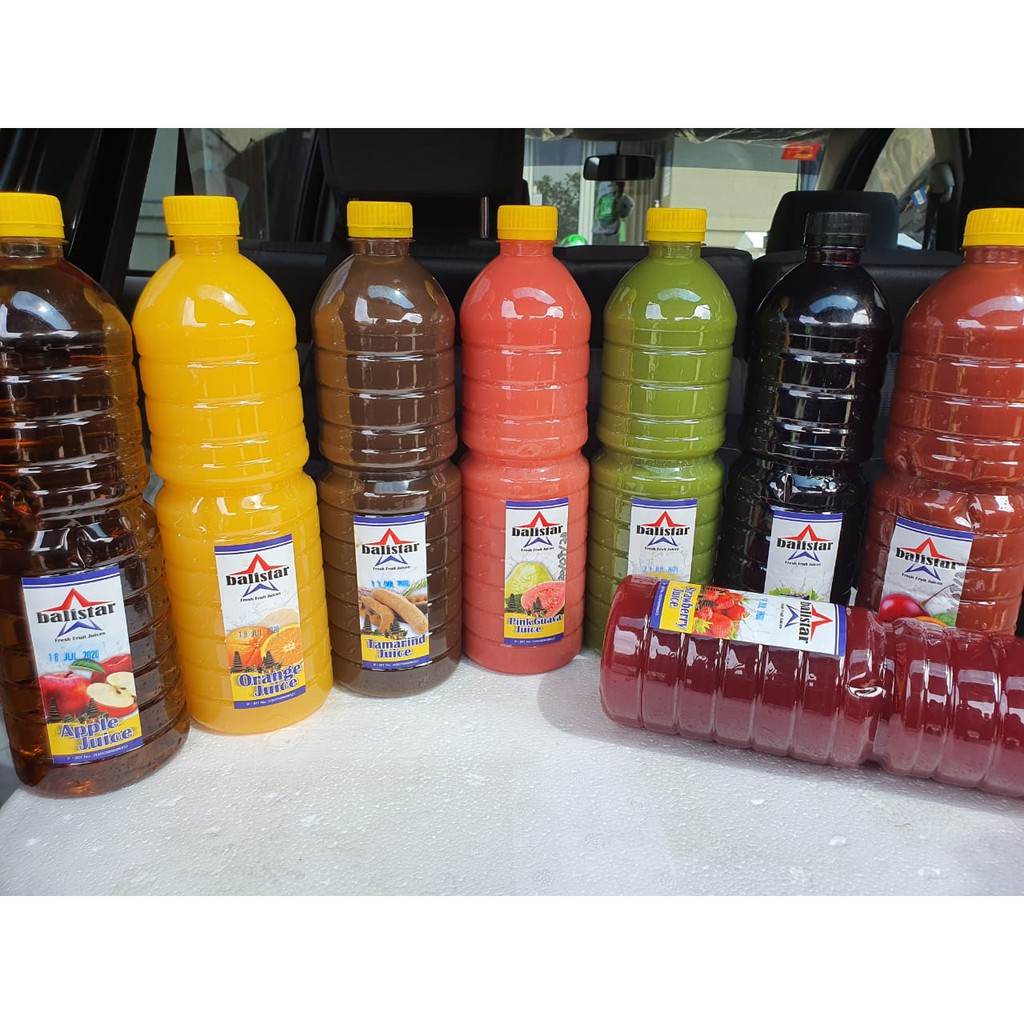 Jual Juice Jus Buah Segar Balistar 1 Liter Shopee Indonesia