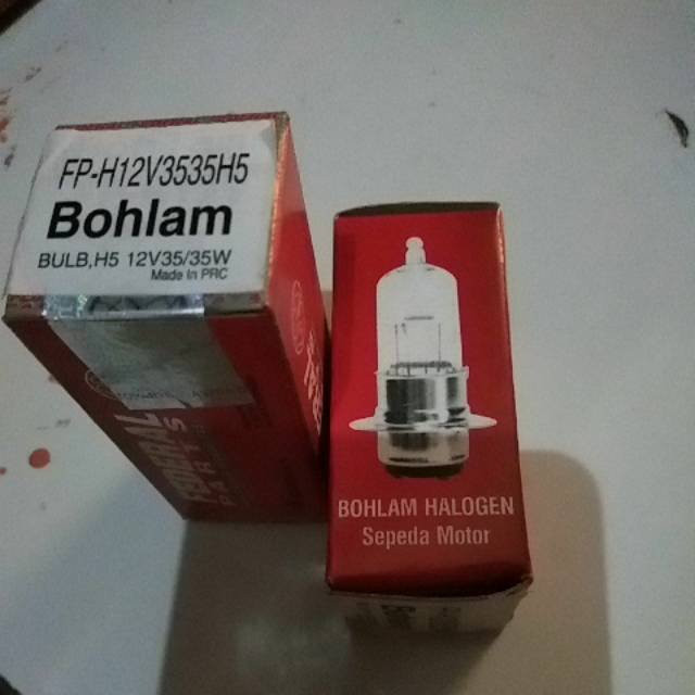 Jual Bohlam Depan Lampu Dop Depan 12V 35W Federal Halogen Supra FP