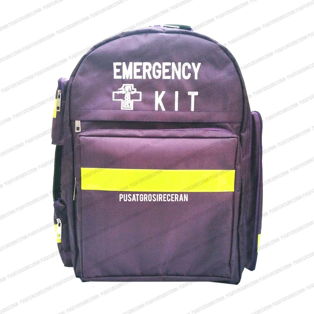 Jual Emergency Kit Tas Perlengkapan Medis First Aid Kit Bag Tas P K Sar