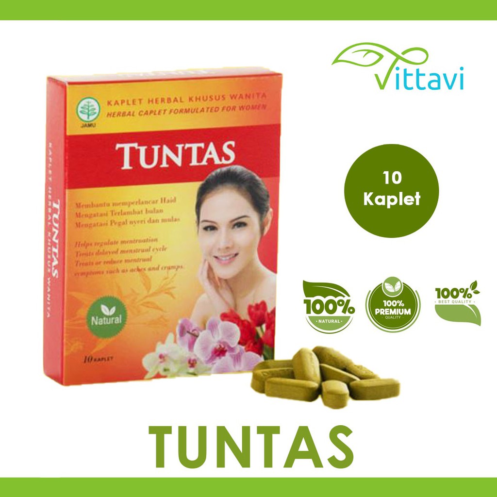 Jual Obat Herbal Melancarkan Haid Terlambat Datang Bulan Kaplet Tuntas