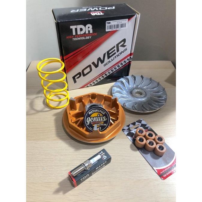 Jual Paket Xmax Tdr Cvt Pulley Busi Twin Iridium Roller Cvt Cvt Spring