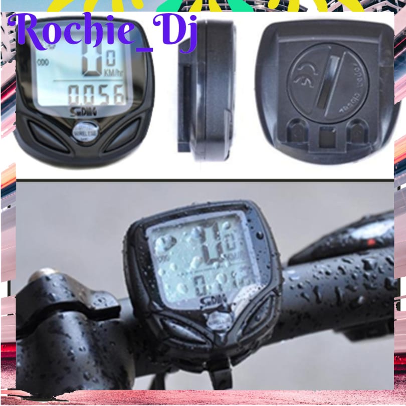 Jual SUNDING SPEEDOMETER SEPEDA WIRELESS DISPLAY LCD SD 548C Shopee