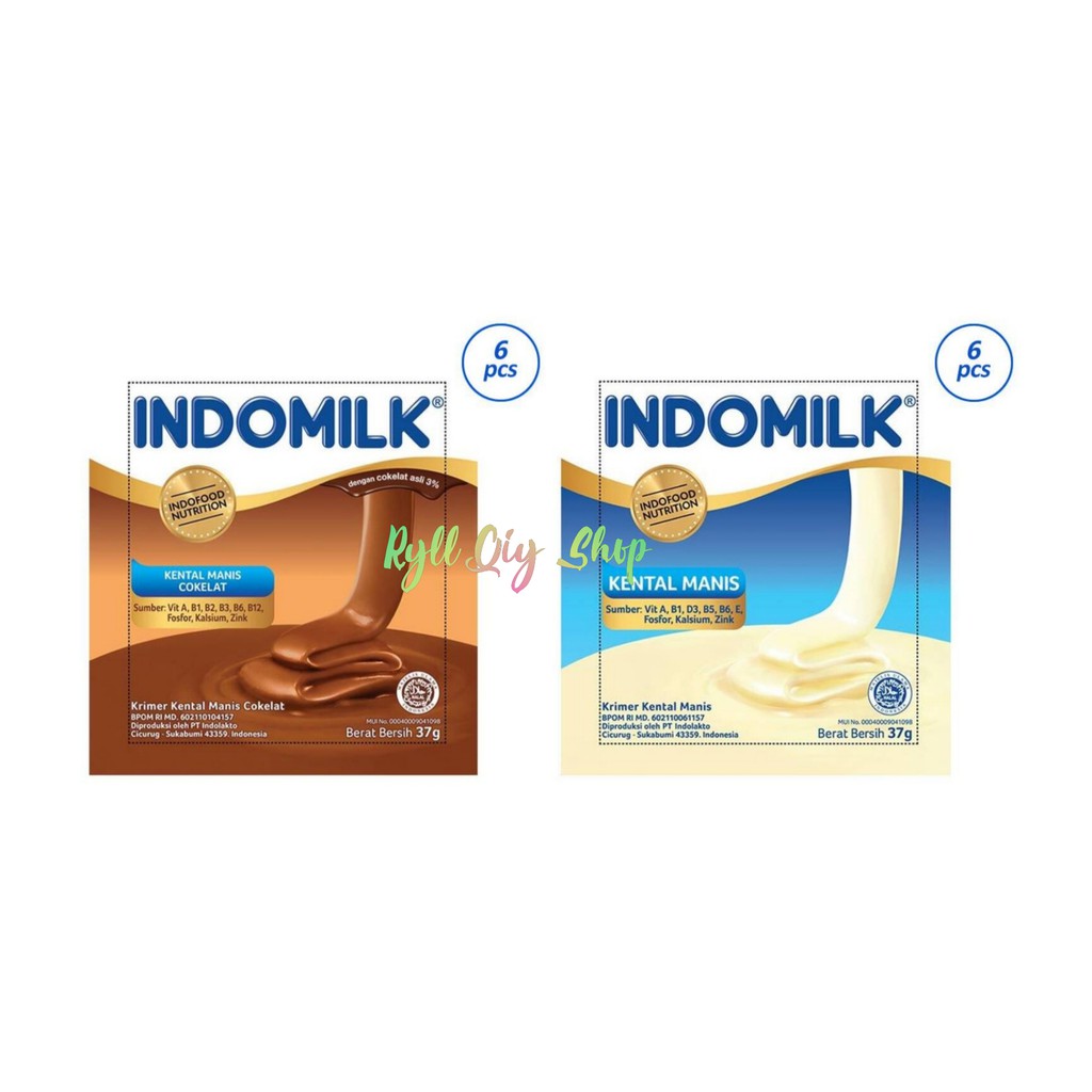 Jual Indomilk Susu Kental Manis Sachet Shopee Indonesia