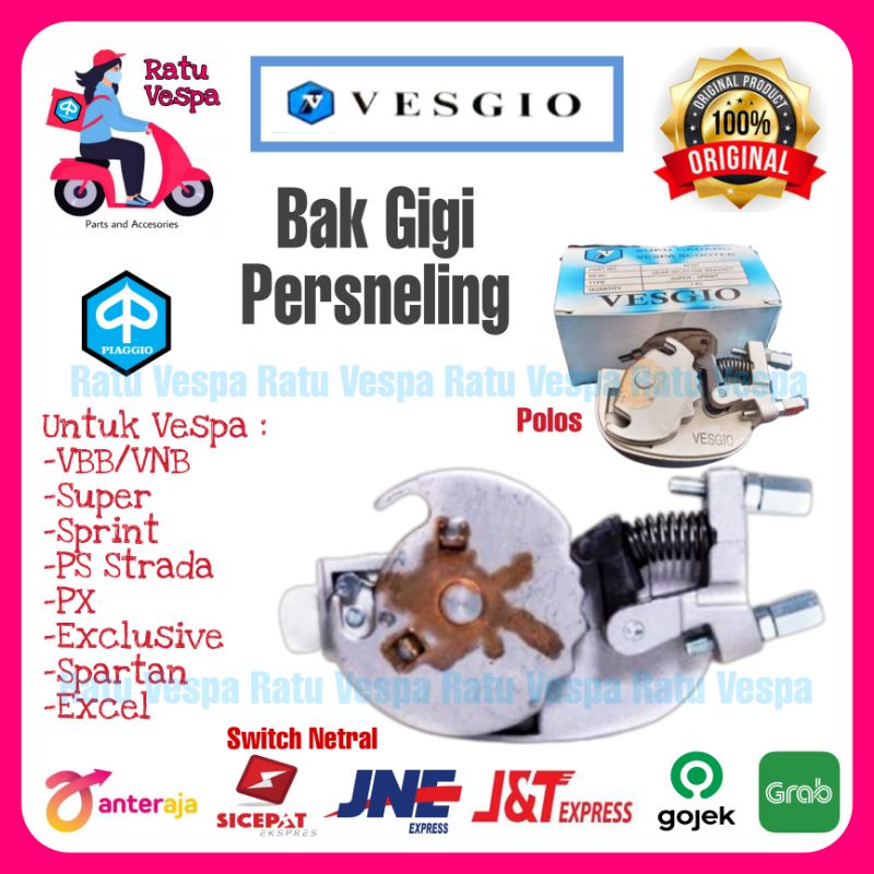 Jual Bak Gigi Persneling Vespa Vbb Super Sprint Ps Px Spartan Excel