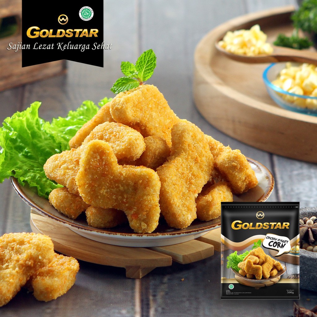 Jual Goldstar Chicken Nugget Corn Gr Shopee Indonesia