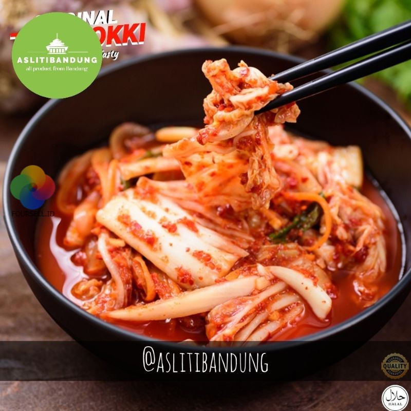 Jual Aslitibandung Kimchi Pedas Kimchi Fresh By Ajumma Toekbokki