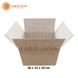 Jual Kardus Box Karton Kotak Packing Hampers Parcel Sedang 28 X