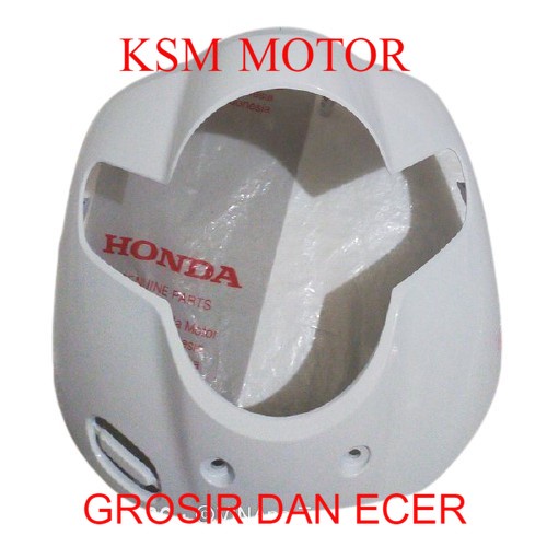 Jual Cover Front Top Panel Tameng Depan Scoopy Esp New K93 Putih