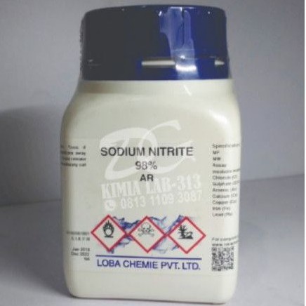 Jual Sodium Nitrite Natrium Nitrite Nano Ar G Shopee Indonesia