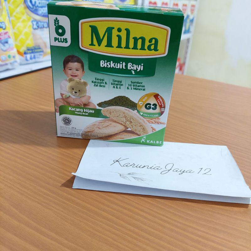 Jual Milna Biskuit Bayi Kacang Hijau Gr Shopee Indonesia