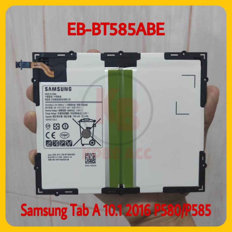 Jual Baterai Samsung Tab A P P Eb Bt Abe Original