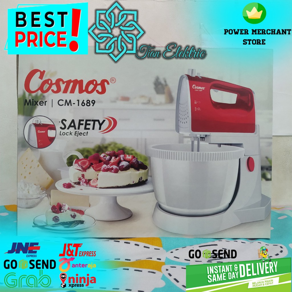 Jual COSMOS CM 1689 Stand Mixer 3 Liter Shopee Indonesia