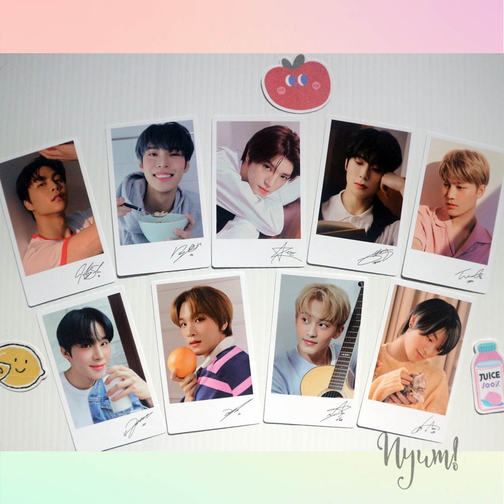 Jual Porepack Dan PC Pola Nature Republic NCT 127 Photocard Polaroid