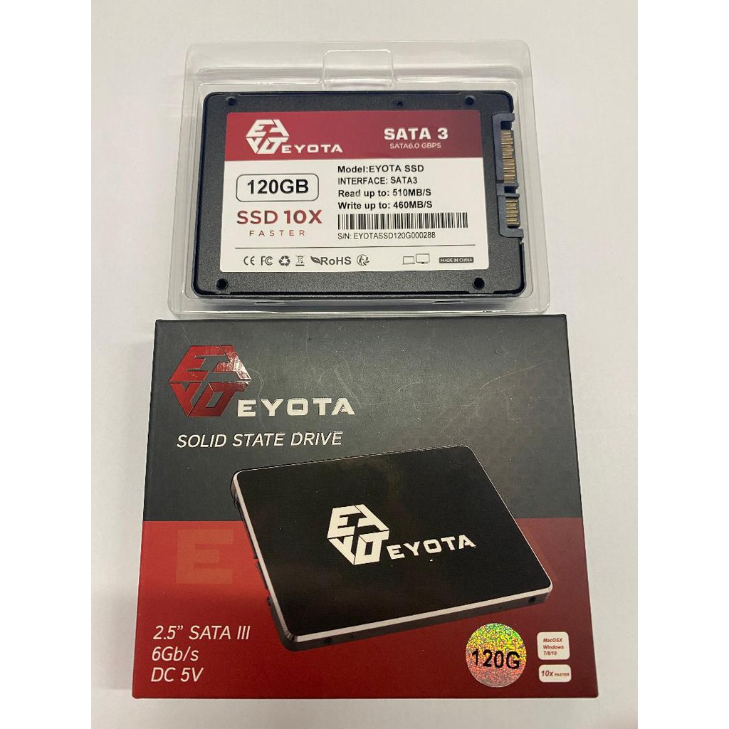 Jual Ssd Eyota Gb Sata Iii Gb S Garansi Resmi Tahun Shopee