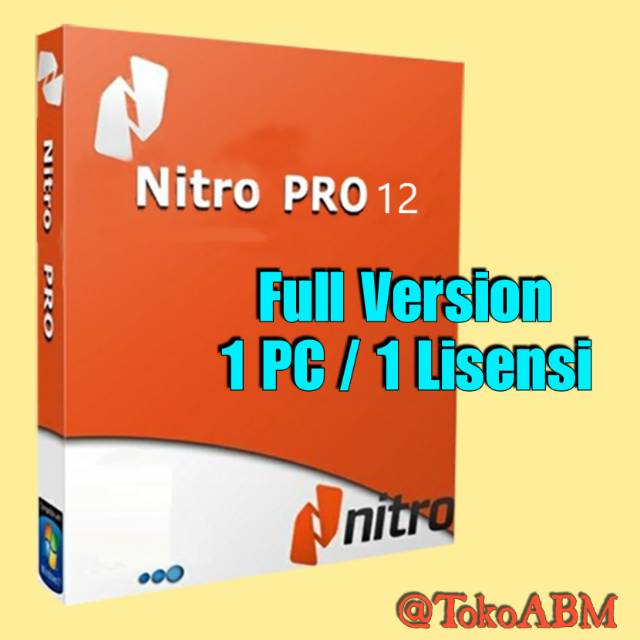 Jual Nitro PDF Pro 12 Full Version Lisensi Shopee Indonesia