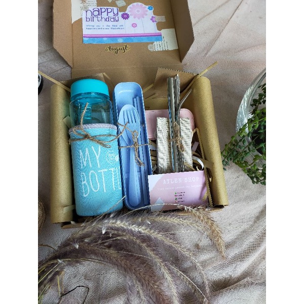 Jual Set Gift Box New Normal Kit Hampers Kado Ulang Tahun Sovenir