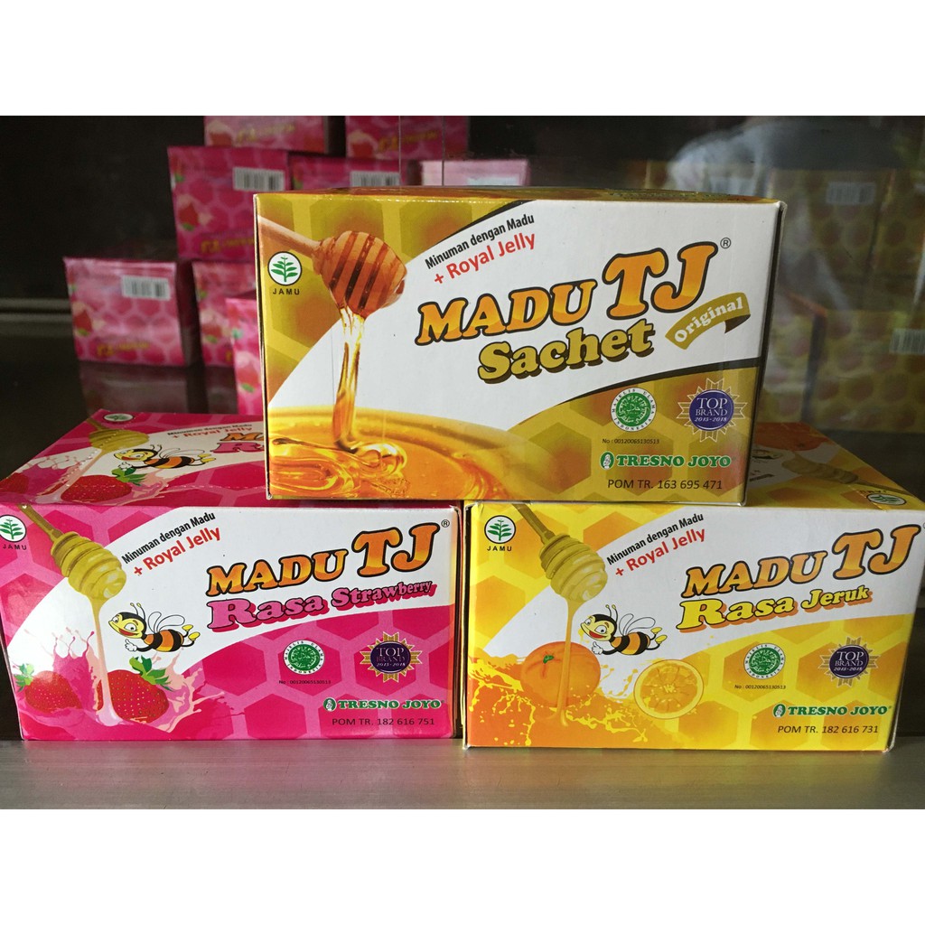 Jual MADU TJ SACHET BOX ISI 12 Shopee Indonesia