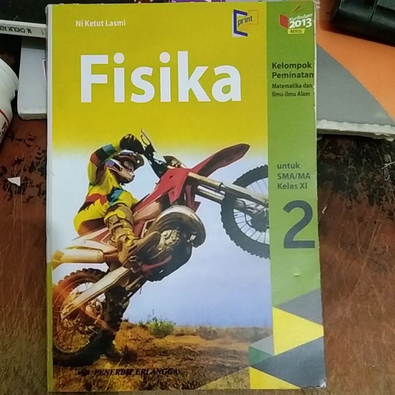 Jual Buku Fisika SMA MA Kelas 2 11 Penerbit Erlangga Ketut Shopee