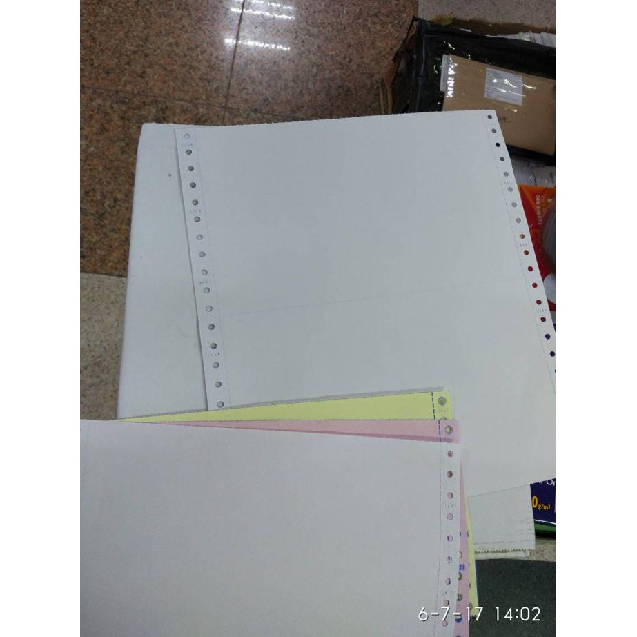 Jual Kertas Continuous Form Print Ncr 3 Rangkap Ply Bagi 2 Surat Jalan