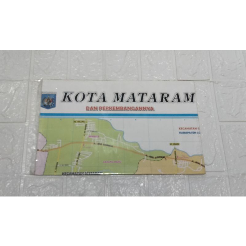 Jual Peta Kota Mataram Lipat Shopee Indonesia