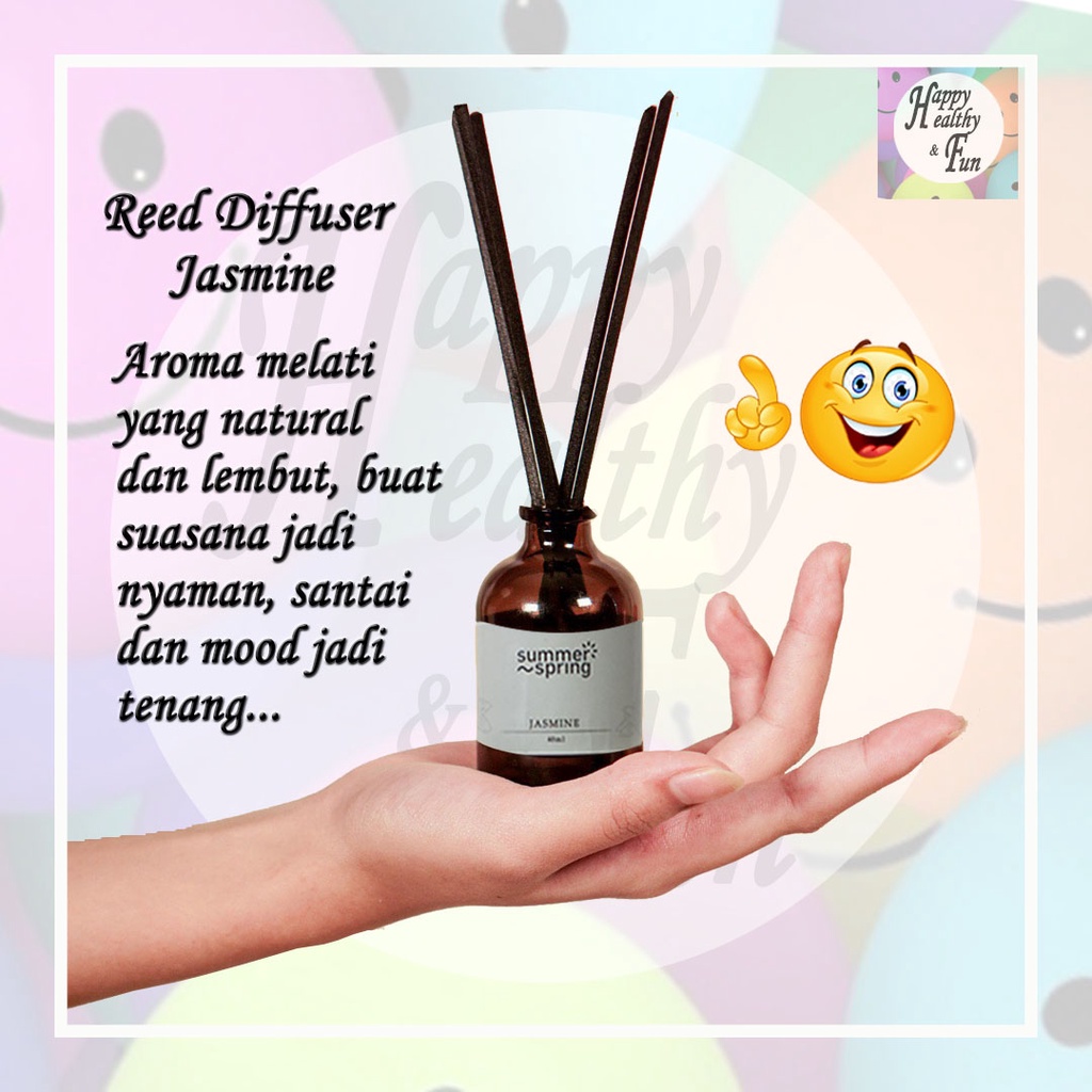 Jual Summer Spring Reed Diffuser Stick Pengharum Ruangan Aromaterapi