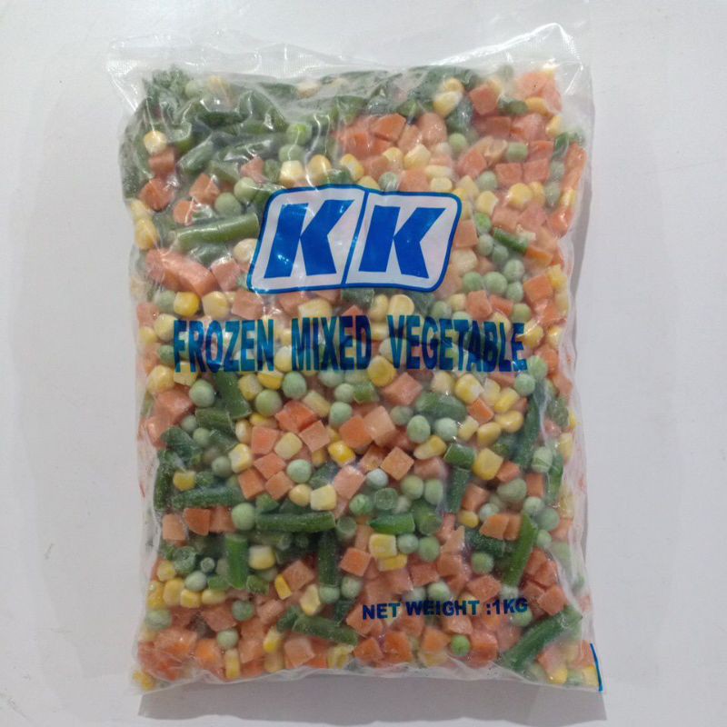 Jual Kk Mixed Vegetable Sayuran Beku Ways Kg Import Shopee