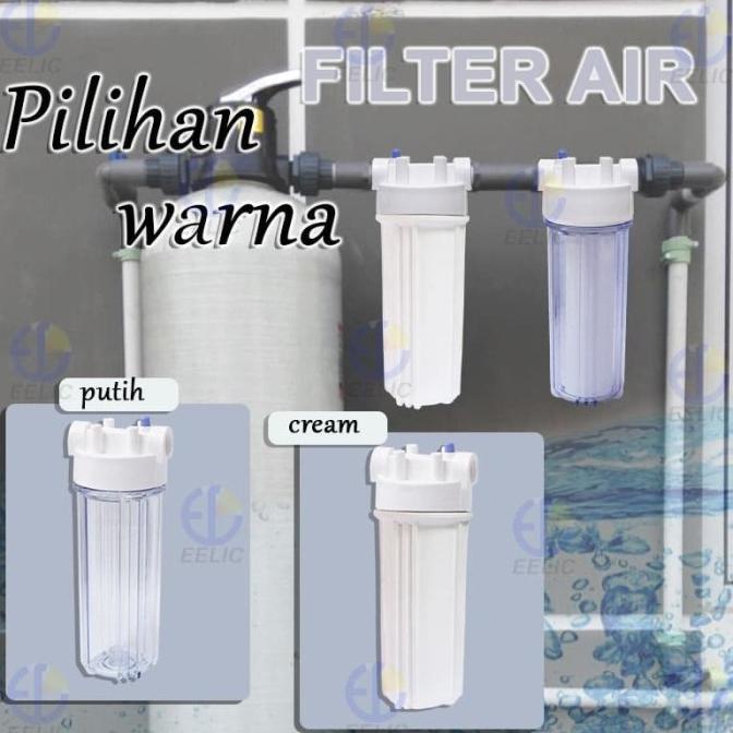 Jual Promo Eelic Flr Tabung Filter Air Inch Drat Inch Housing