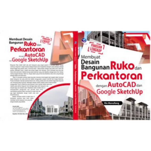 Jual BUKU ORI Panduan Lengkap Membuat Desain Bangunan Ruko Dan