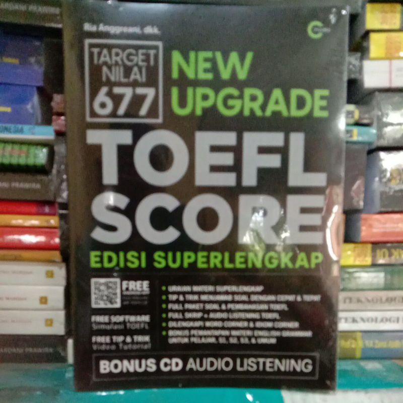 Jual Buku NEW UPGRADE TOEFL SCORE EDISI SUPER LENGKAP Shopee Indonesia