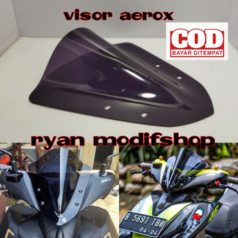 Jual Visor Aerox 155 Winsil Aerox 155 Whiendsiel Aero Yamaha Aerox 55