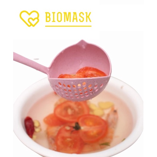 Jual Biomask Sendok Sup Dengan Saringan Kuah In Centong Soup In