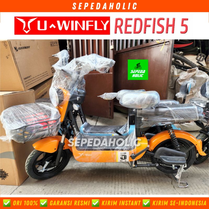 Jual Sepeda Listrik Uwinfly Redfish Rf Rf Electric E Bike