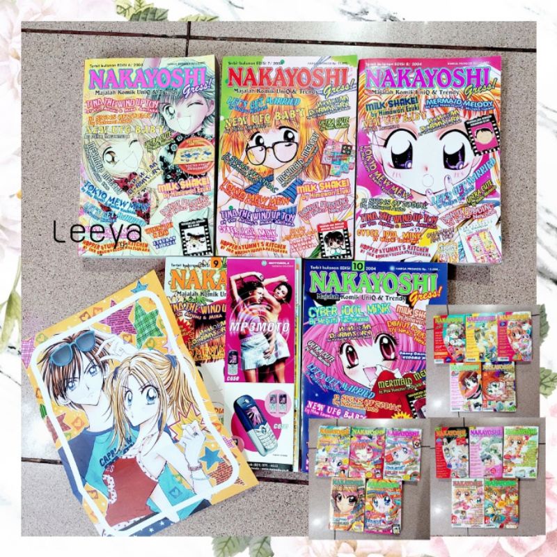 Jual Komik Nakayoshi Comic Lovely Kondisi Bagus Good Condition