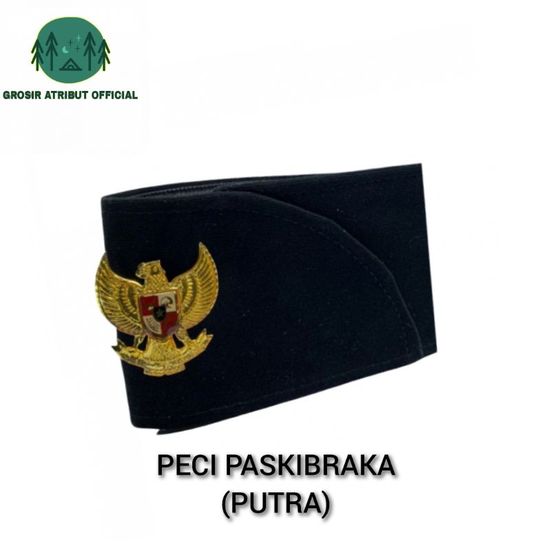 Jual Ready Stock Peci Paskibra Pin Peci Topi Paskibraka Bludru