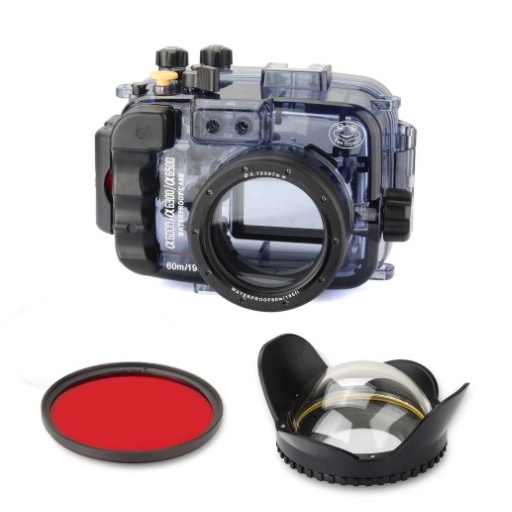 Jual BISA COD SeaFrogs Underwater Housing Case For Sony A6500 A6300