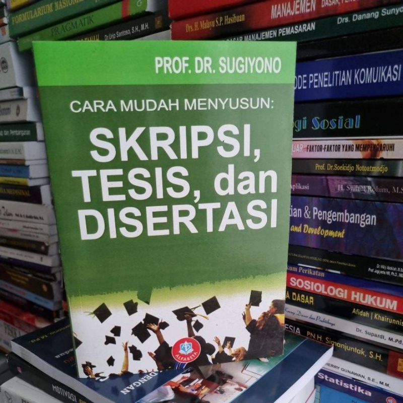 Jual Cara Mudah Menyusun Skripsi Tesis Dan Disertasi Shopee Indonesia