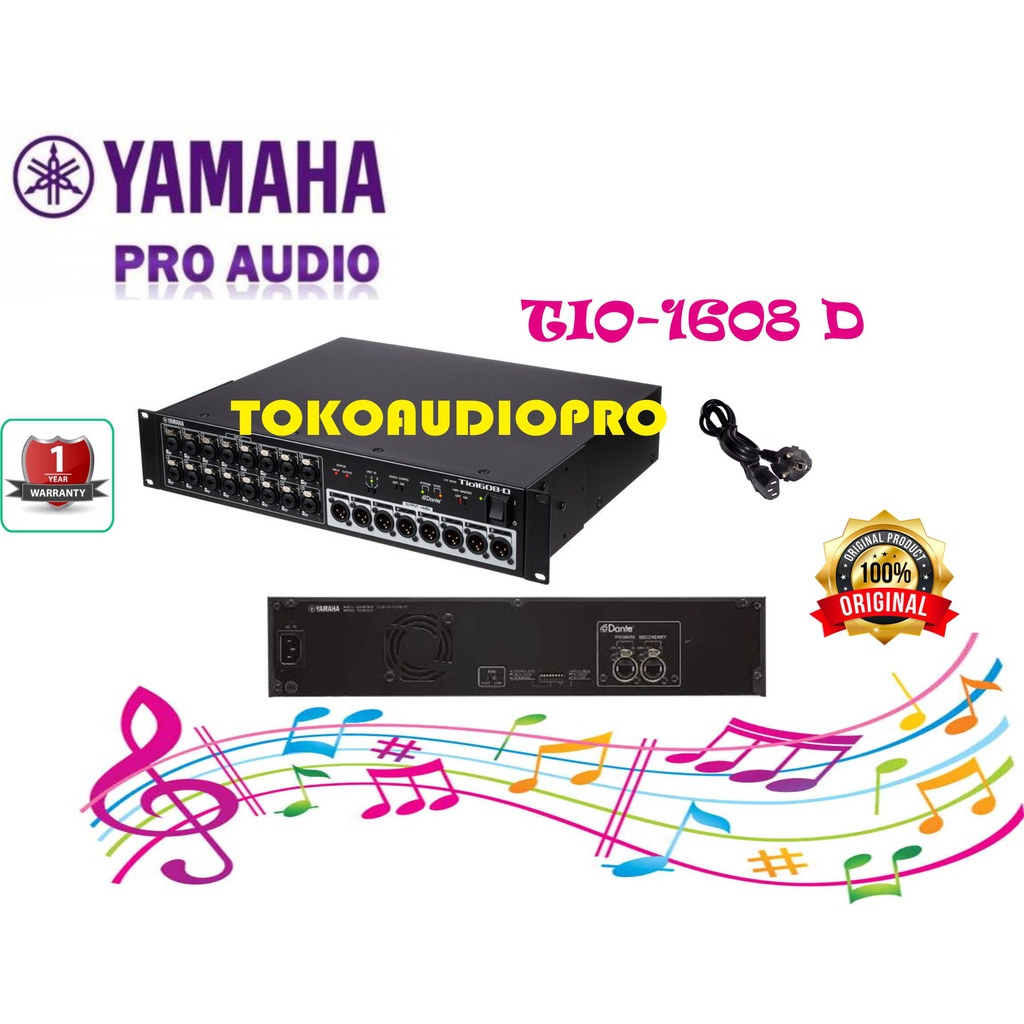 Jual Yamaha Tio D Digital Stage Box With Dante Yamaha Tio