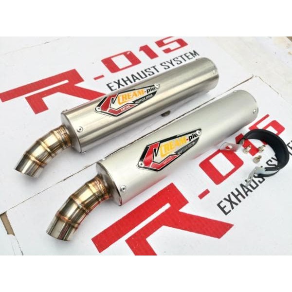 Jual Silencer Creampie Titan Stainles Stell Berkualitas Ninja 150 R RR