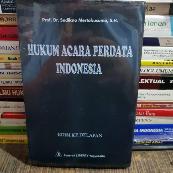 Jual Hukum Acara Perdata Indonesia By Prof Dr Sudikno Mertokusumo Kode