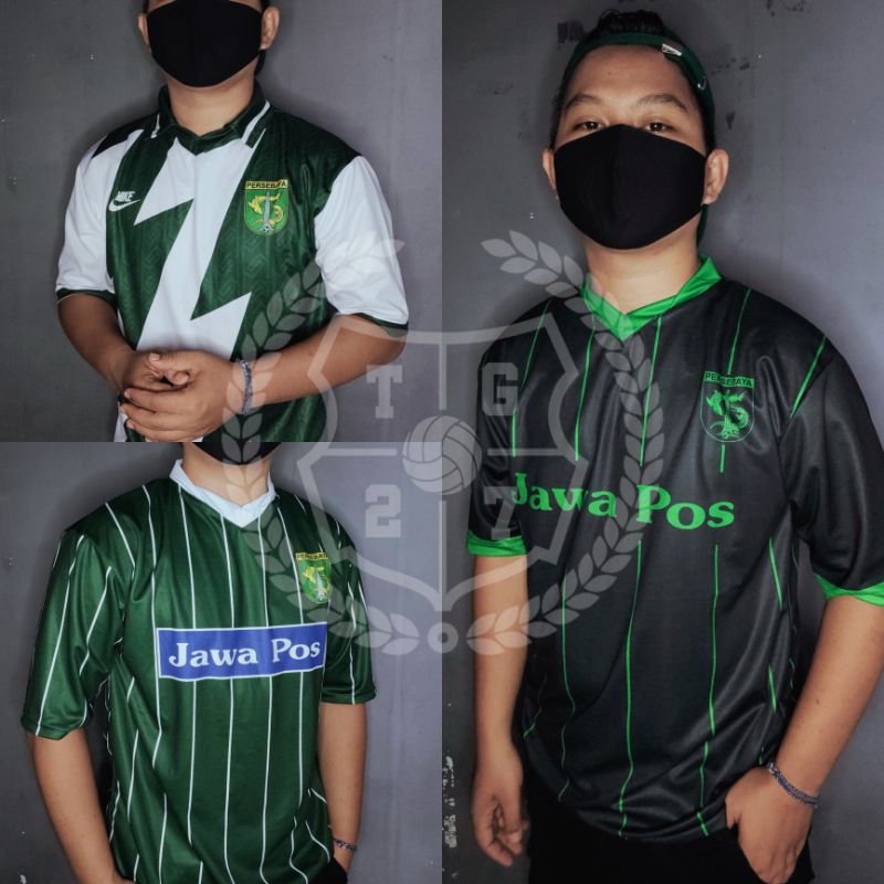 Jual JERSEY PERSEBAYA RETRO JAWAPOS PHILIPS Shopee Indonesia