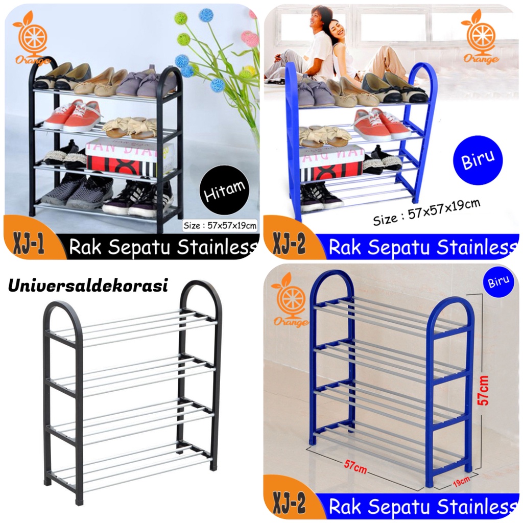 Jual Rak Sepatu Susun Rak Sepatu Portable Rak Sepatu Stainless Mudah