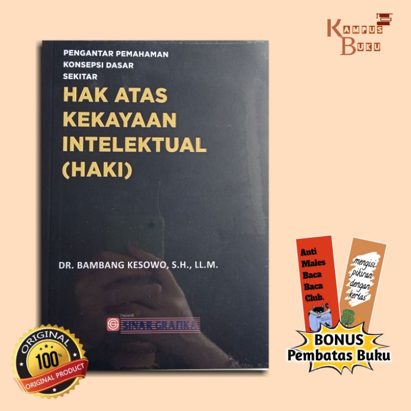 Jual Buku Hak Atas Kekayaan Intelektual HAKI Pengantar Pemahaman