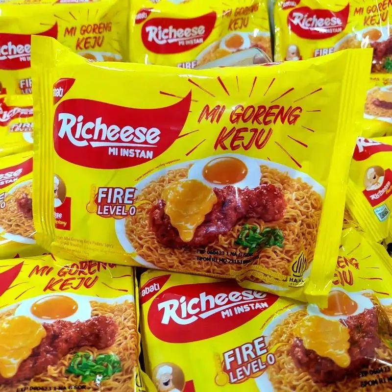 Jual Mi Instan Richeese Nabati Mi Goreng Keju Ramen Keju 75g Level 0