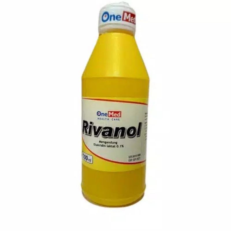 Jual Rivanol Onemed Ml Onemed Rivanol Cairan Antiseptik Pembersih